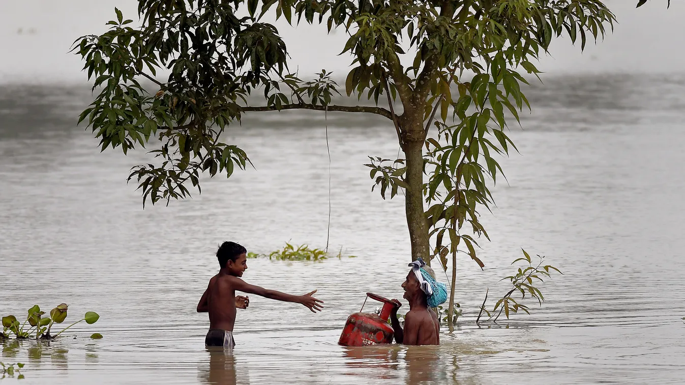 India, áradás, monszun 