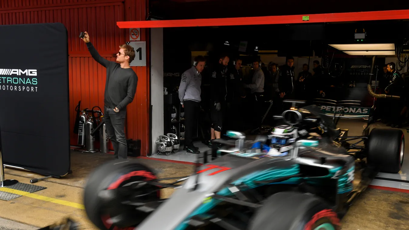 Forma-1, Nico Rosberg, Valtteri Bottas, Mercedes-AMG Petronas, Barcelona teszt 