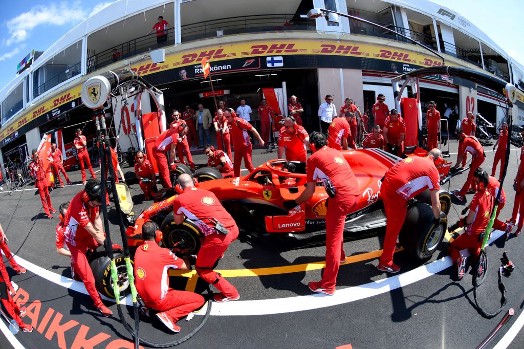 Előkészületek a Forma-1-es Francia Nagydíjra, Scuderia Ferrari 