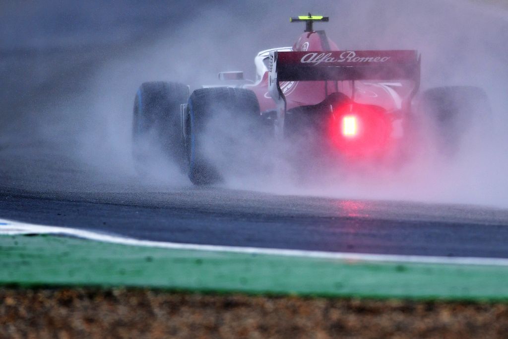 A Forma-1-es Német Nagydíj szombati napja, Charles Leclerc, Alfa Romeo Sauber 