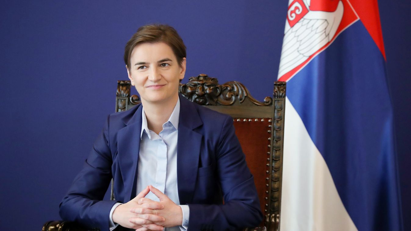 Ana Brnabic szerb miniszterelnök 