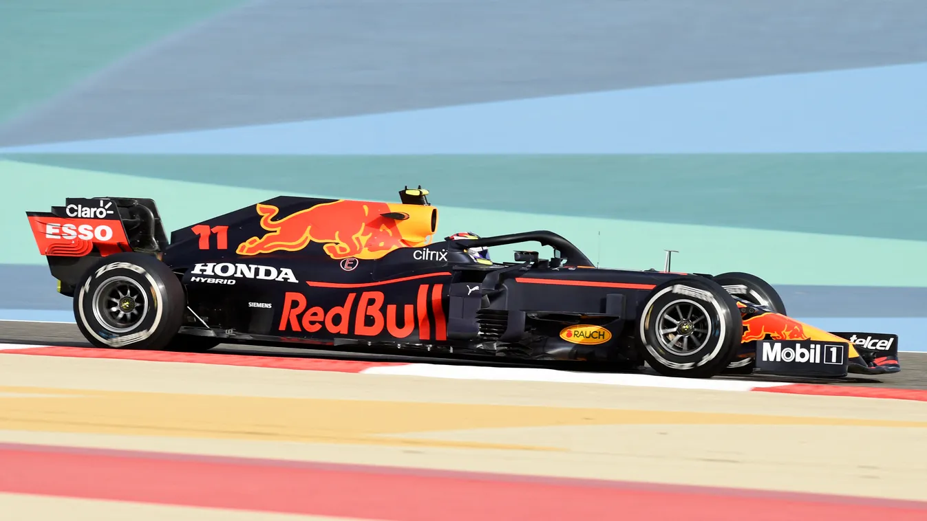 Forma-1, Sergio Pérez, Red Bull Racing, Bahrein teszt 2. nap 