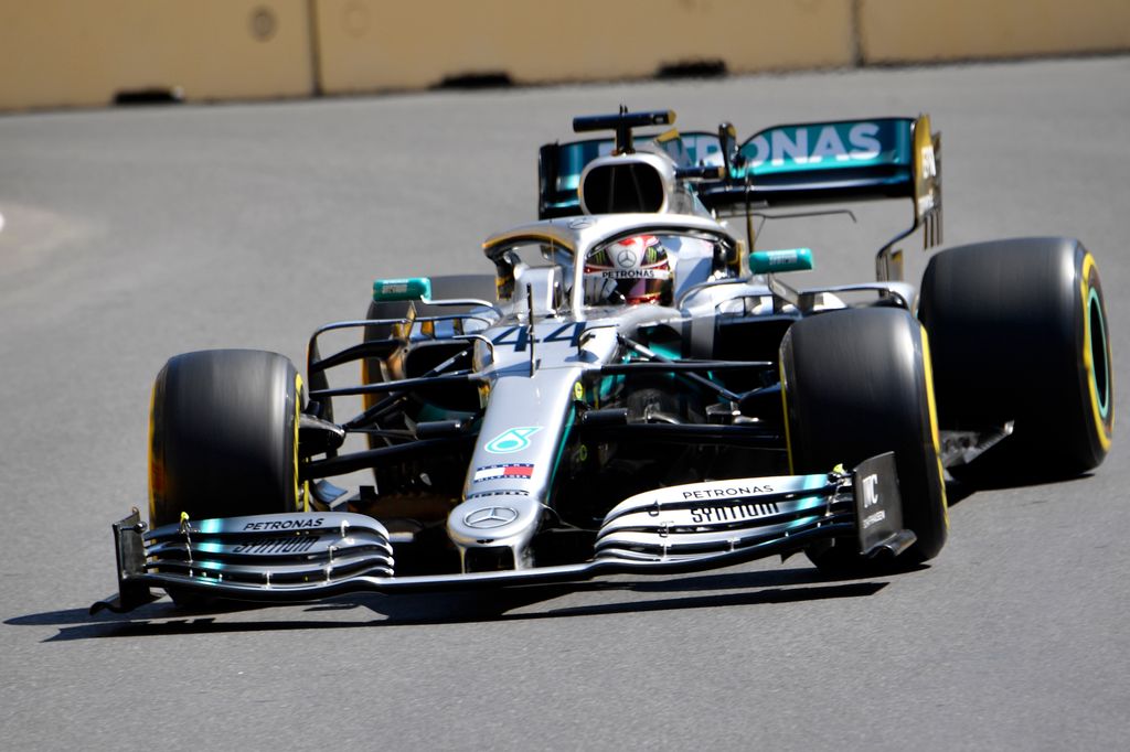 Forma-1, Lewis Hamilton, Mercedes-AMG Petronas, Azeri Nagydíj 