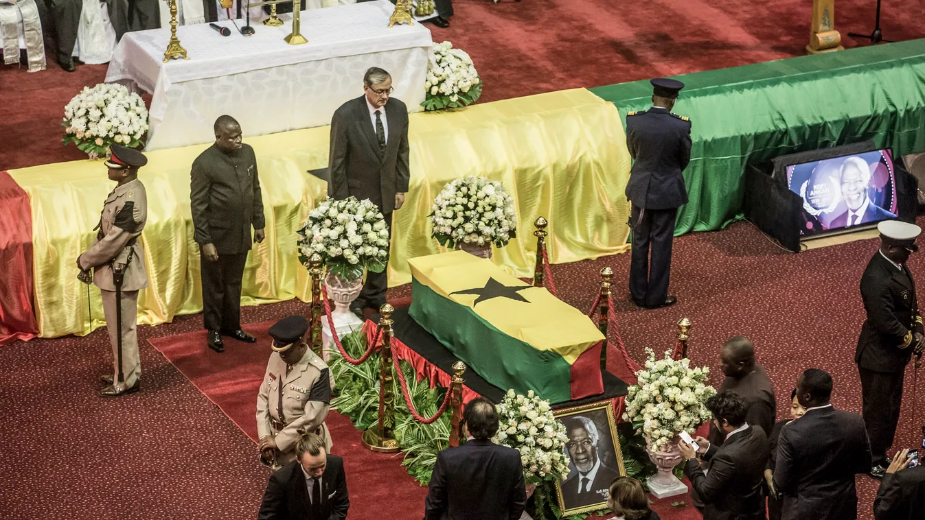 KOFI ANNAN, temetés, Ghána 