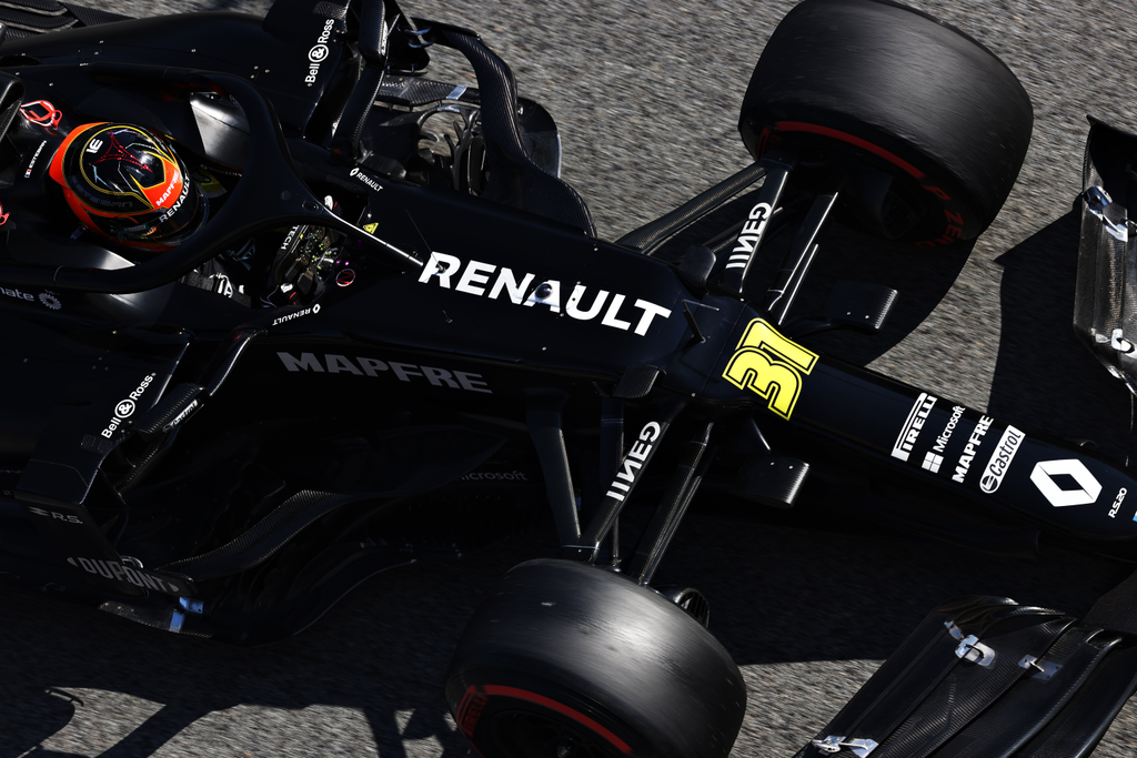 Forma-1, Esteban Ocon, Renault. Barcelona teszt 3. nap 