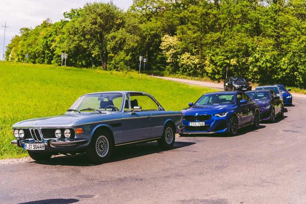 BMW E9 és Z8 veterántúra Concours 
