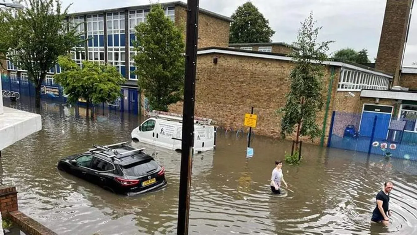 London, özönvíz, áradások. 