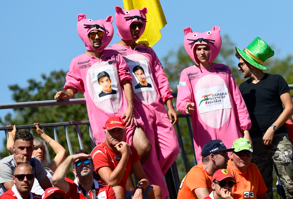 Forma-1, Force India szurkolók, Olasz Nagydíj 
