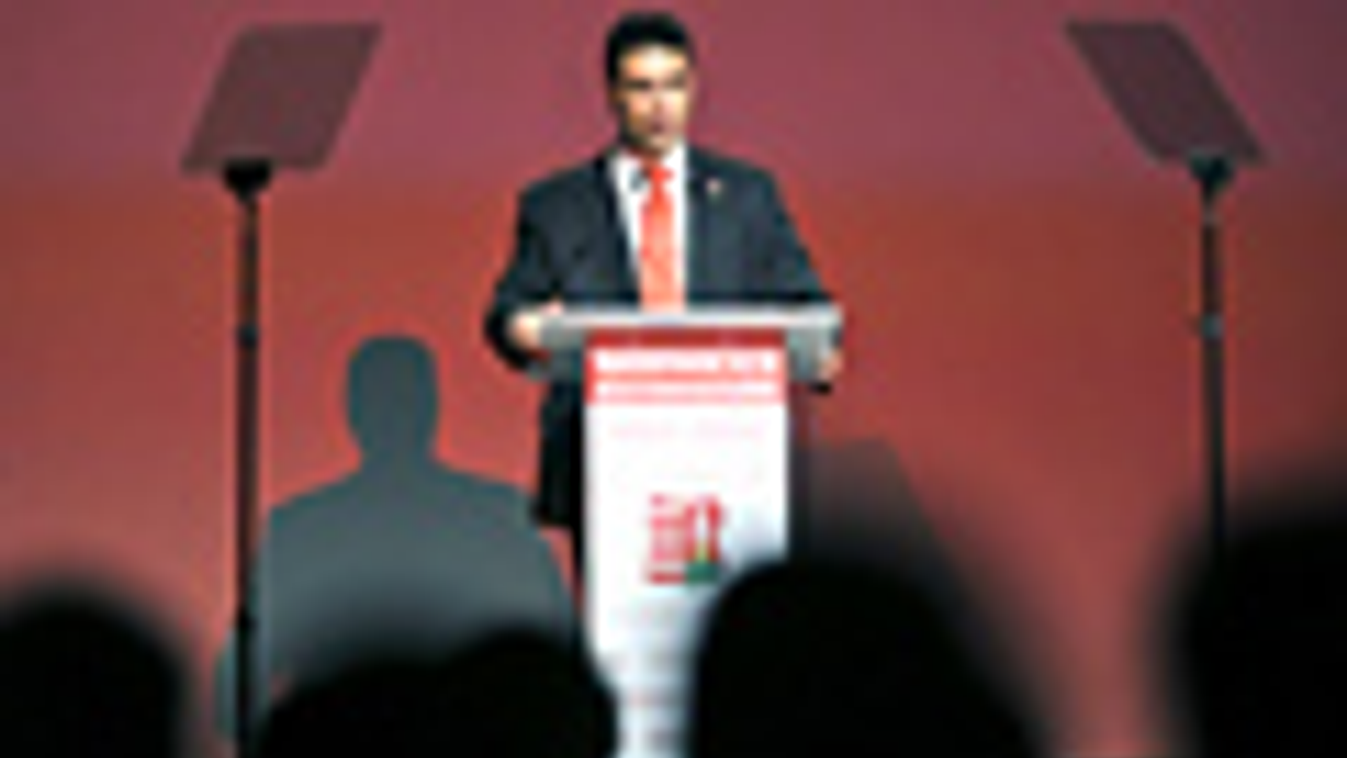 Mesterházy Attila, a Magyar Szocialista Párt elnöke, MSZP soron kívüli kongresszus