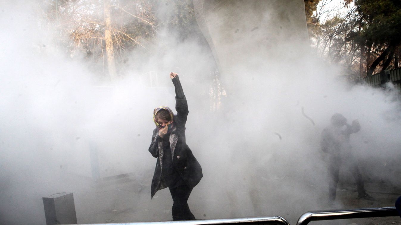 Irán, tüntetés 