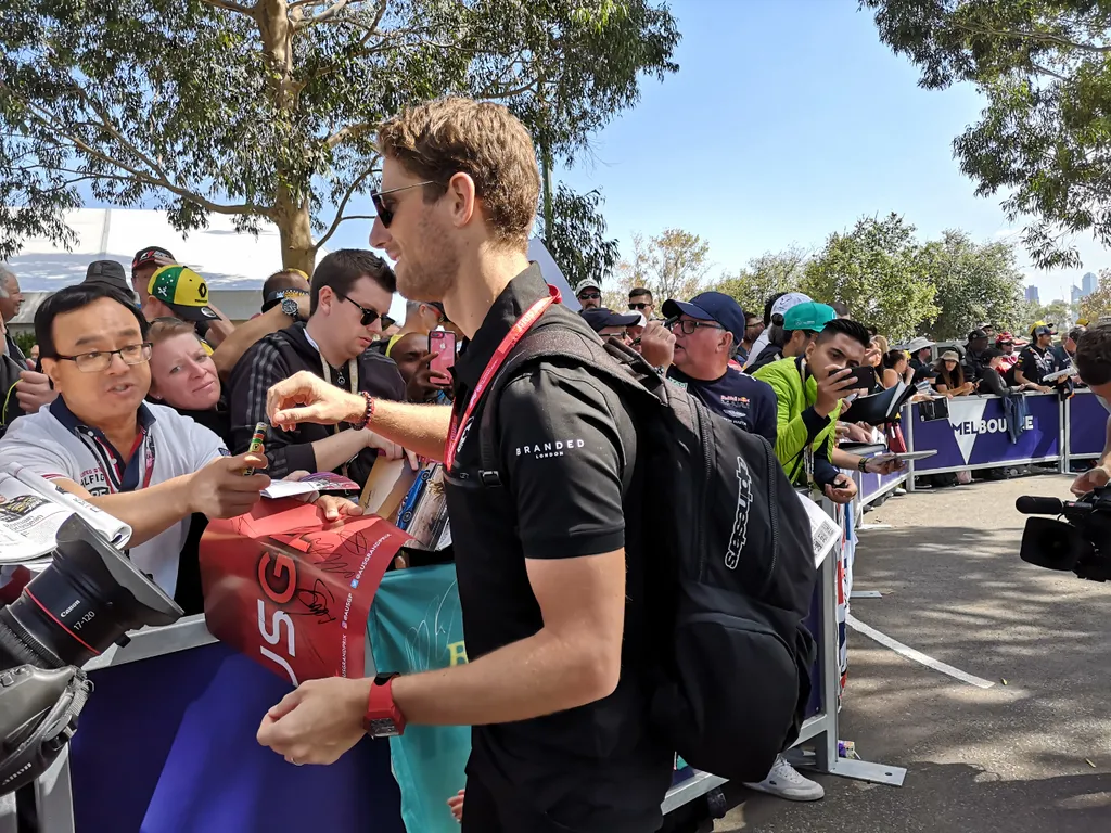 Forma-1, Romain Grosjean, Haas F1 Team, Ausztrál Nagydíj, Melbourne Walk 