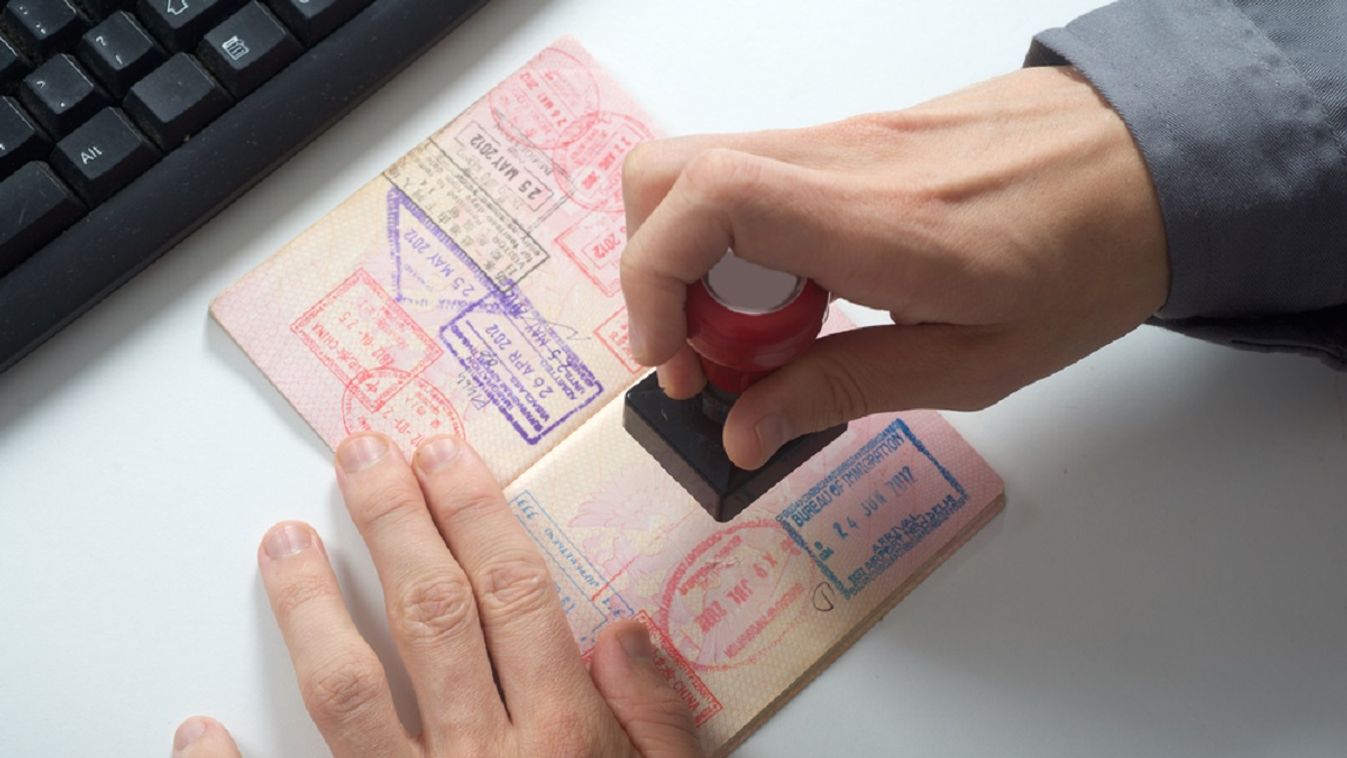 útlevél ellenőrzés határ pecsét 