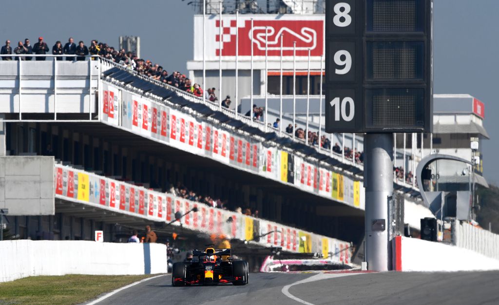 Forma-1, Max Verstappen, Red Bull Racing, Barcelona teszt 3. nap 