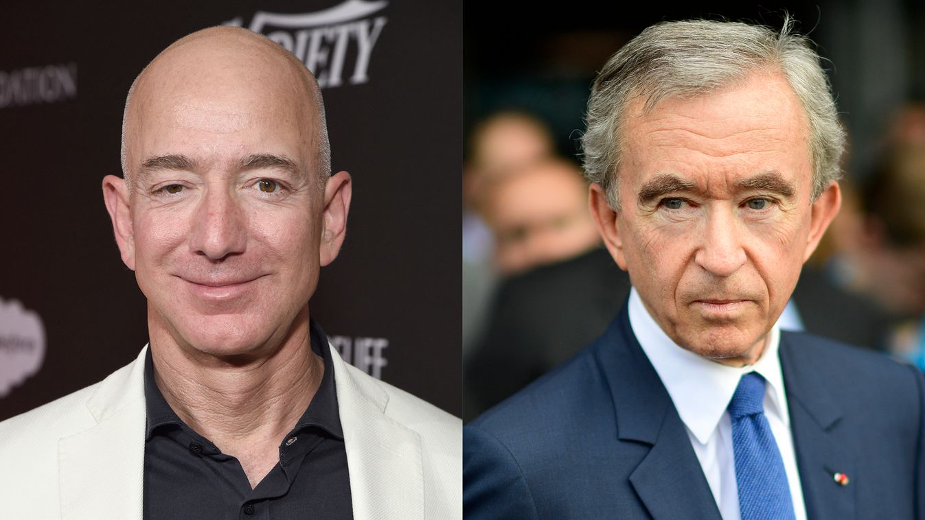 Jeff Bezos, Bernard Arnault 