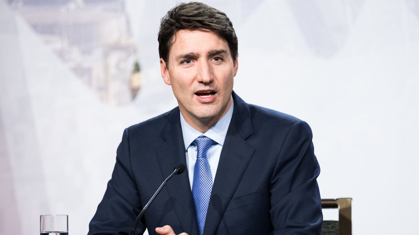 Prime ministers meeting in Montreal, 2018-12-07. Justin Trudeau Prime minister Meeting Montreal Quebec Canada Marriott Politics Horizontal 