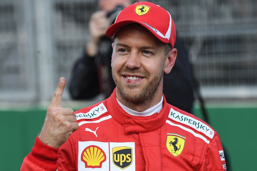 A Forma-1-es Azeri Nagydíj szombati napja, Sebastian Vettel, Scuderia Ferrari 