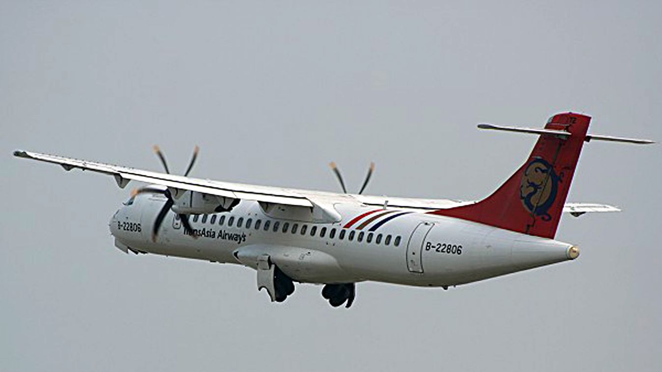 Transasia ATR-72 repülőgép Tajvan
Taiwan 