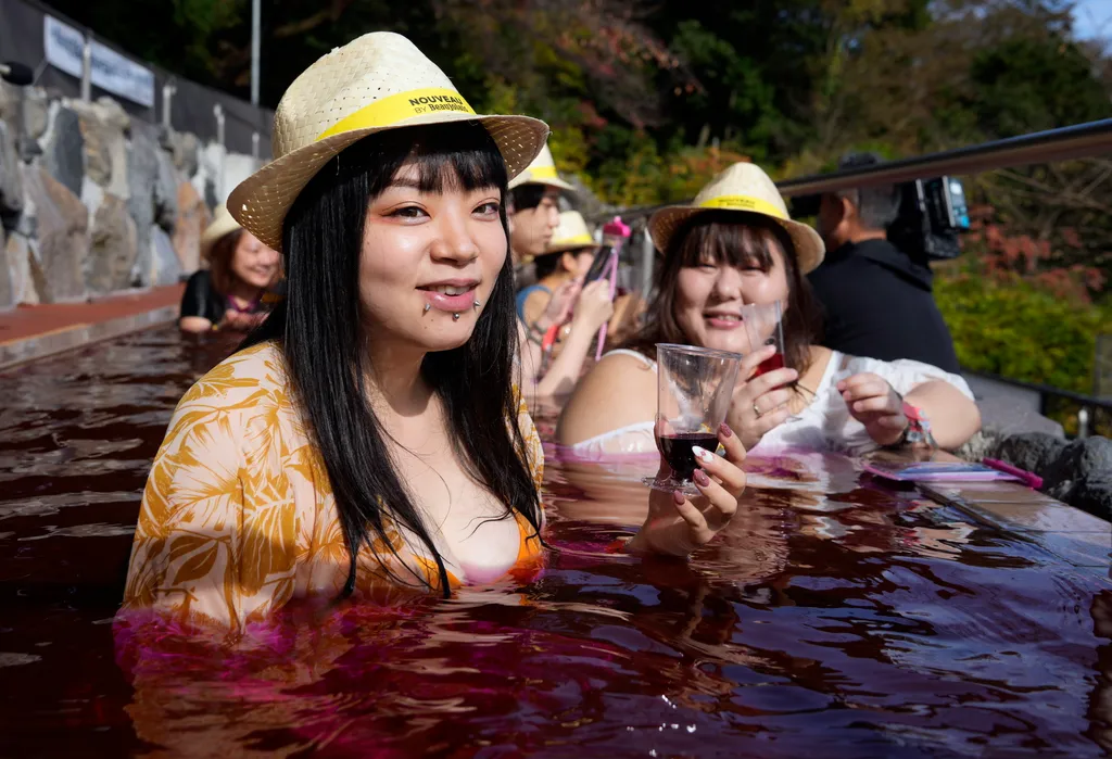 Boros fürdő Japánban 