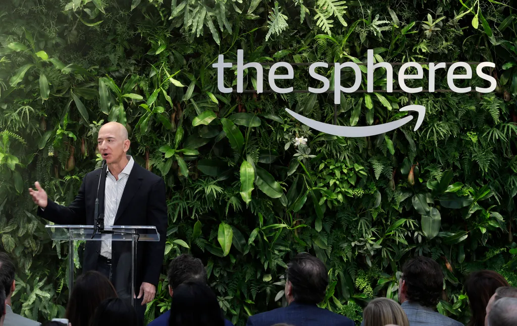Az Amazon új irodaháza Seattle-ben 