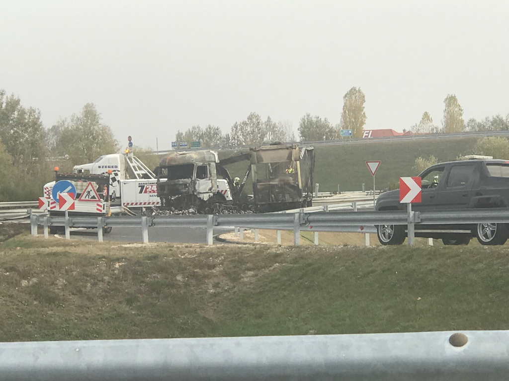 M5 autópálya baleset 