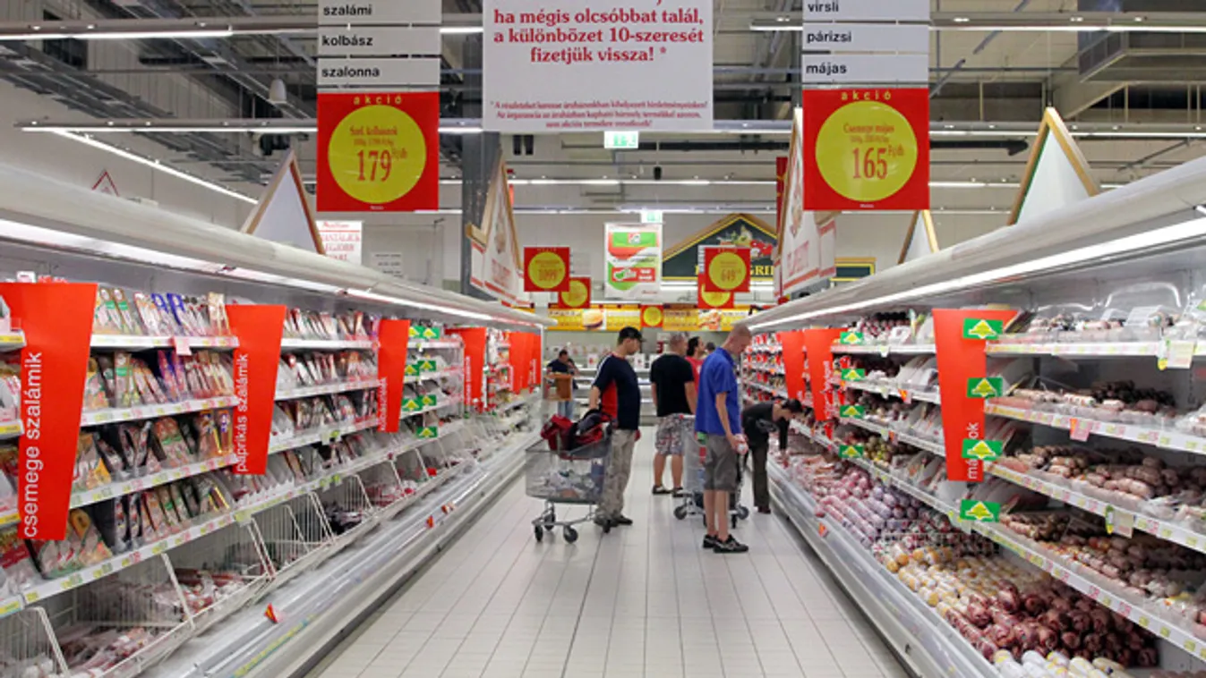 Auchan, bevásárlóközpont, szupermarket, hungarikum 