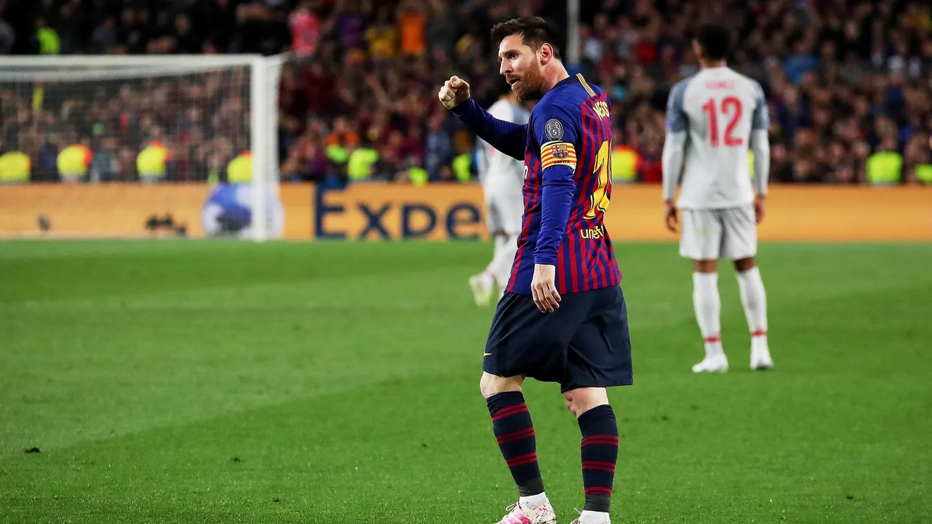FC Barcelona - Liverpool FC: UEFA Champions League FOOTBALL UEFA Champions League Barcelona May Spain Lionel Messi Liverpool Soccer MATCH Messi GOAT 2019 