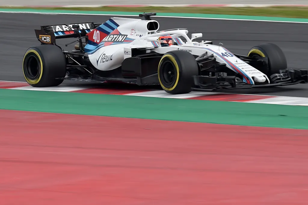 A Forma-1 előszezoni tesztje Barcelonában - 2. nap, Robert Kubica, Williams Martini Racing 