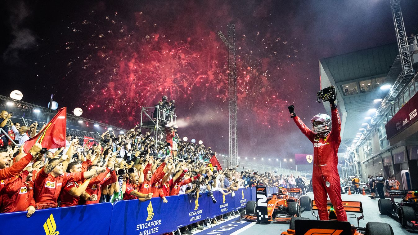 Forma-1, Szingapúri Nagydíj, Sebastian Vettel, Scuderia Ferrari 