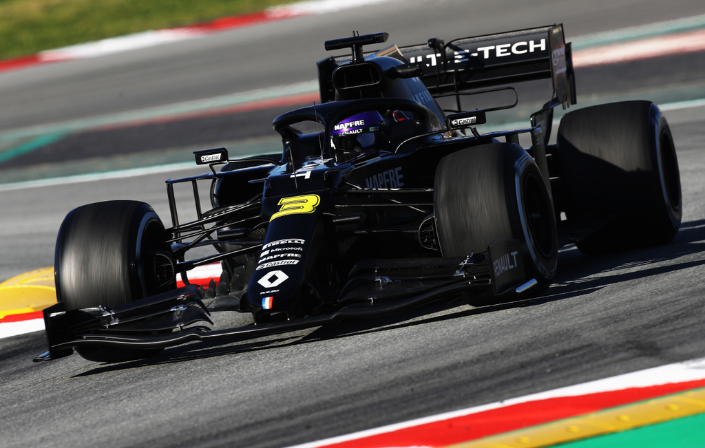Forma-1, Daniel Ricciardo, Renault, Barcelona teszt 6. nap 