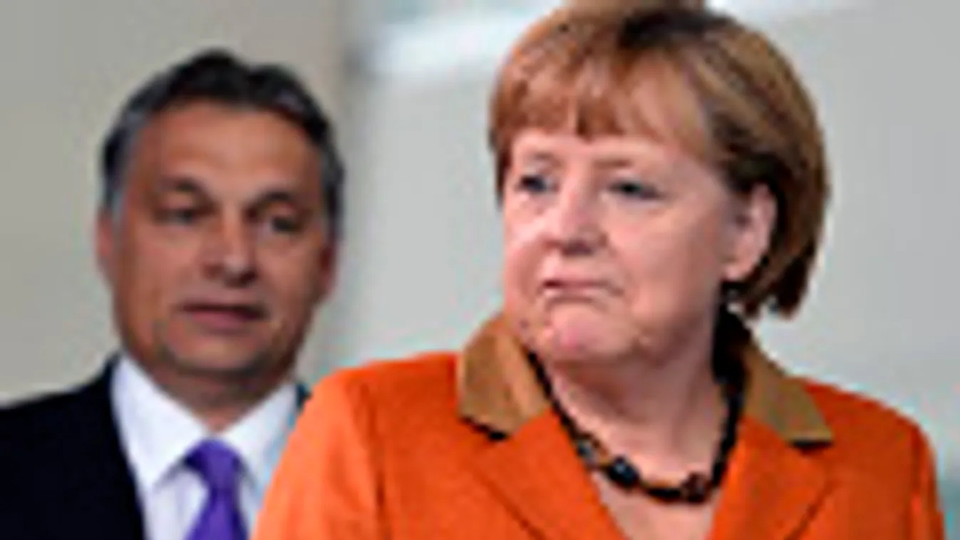 Angela Merkel és Orbán Viktor talákozója Berlinben