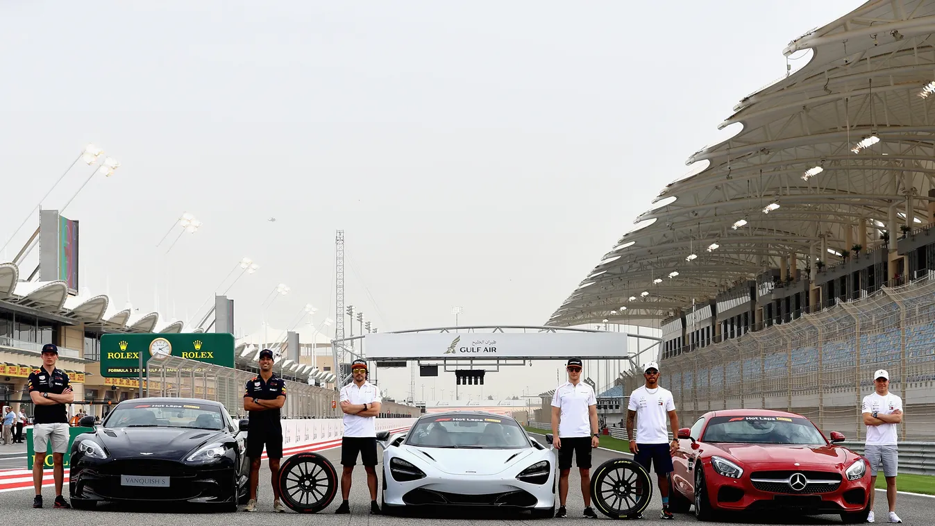 Előkészületek a Forma-1-es Bahreini Nagydíjra, Pirelli Hot Laps 