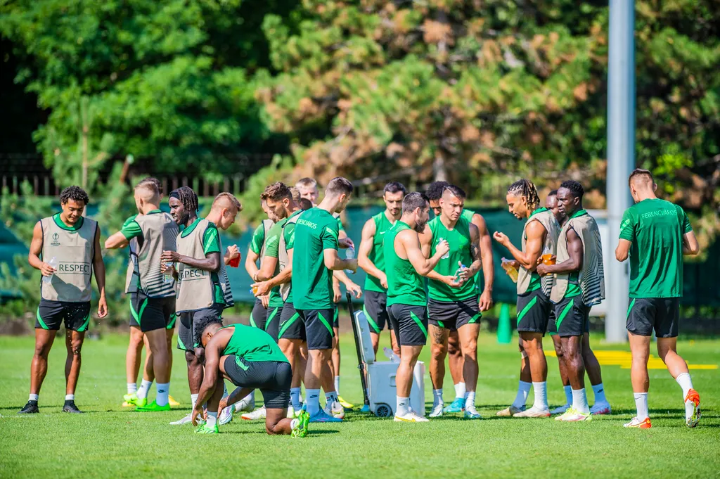 Fradi, edzés, foci, futball, magyarország, ferencvárosi TC, ferencváros, 2022. 09. 07. 