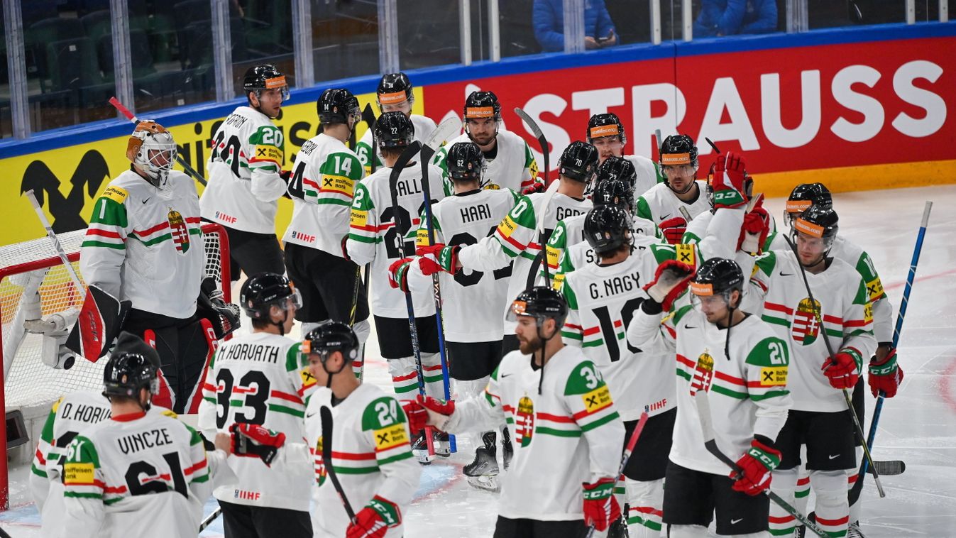 , Tampere, Magyarország - Ausztria, mérkőzés, jégkorong, világbajnokság, 2023. 05. 22. 
