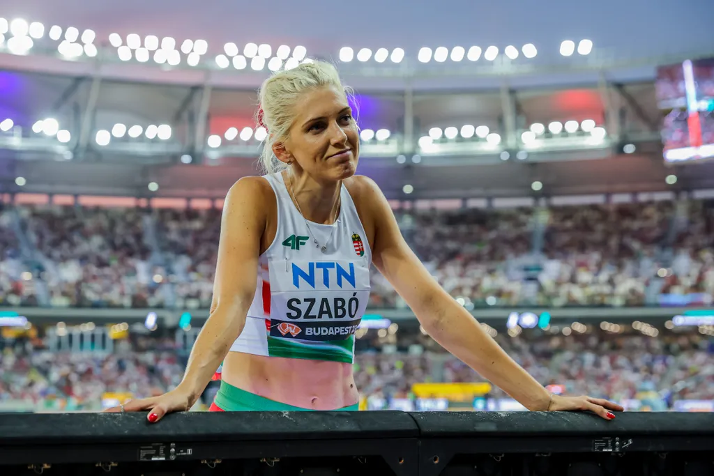 Atlétikai vb, Atlétikai Világbajnokság, World Athletics, Szabadtéri atlétikai világbajnokság, Budapest, 2023. 08. 23., női, hármasugrás, selejtező, Szabó Beatrix 