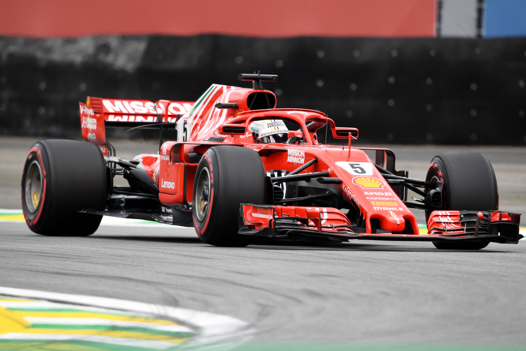 Forma-1, Brazil Nagydíj, Sebastian Vettel, Scuderia Ferrari 