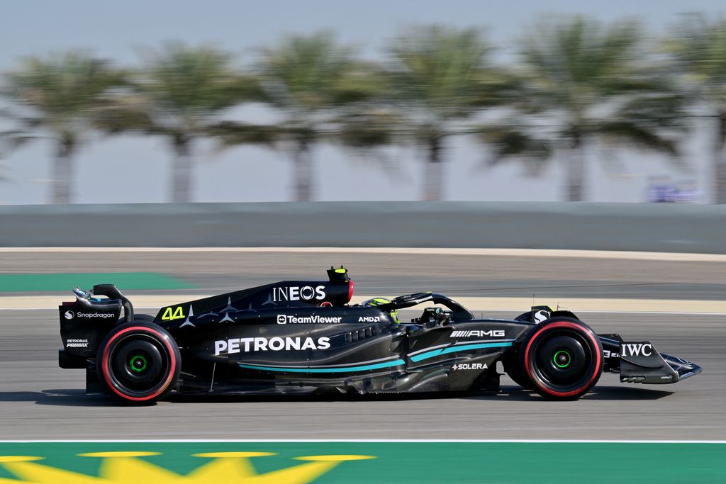 Forma-1, Bahreini Nagydíj 2023, szombat, Lewis Hamilton 