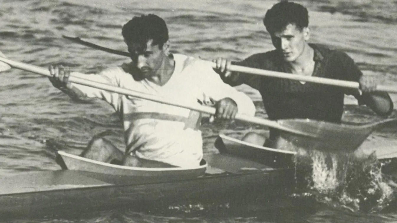 Urányi János, Fábián László, KAJAK-KENU, 1956, mELBOURNE 