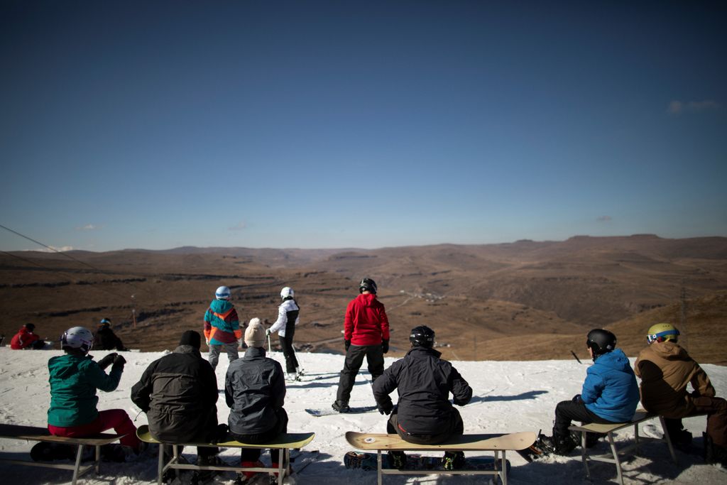 Afriski Lesotho síparadicsom sípálya Afrika 