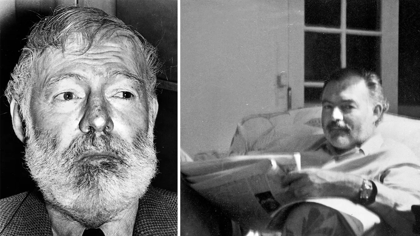 Ernest Hemingway Őrült zsenik dr. life 