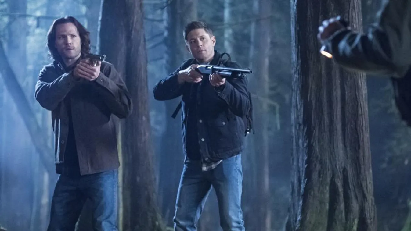 Supernatural -- "Don\'t Go in the Woods" -- Image Number: SN1415B_0145b.jpg -- Pictured (L-R): Jared Padalecki as Sam and Jensen Ackles as Dean -- Photo: Dean Buscher/The CW -- ÃÂ© 2019 The CW Network, LLC. All Rights Reserved. 