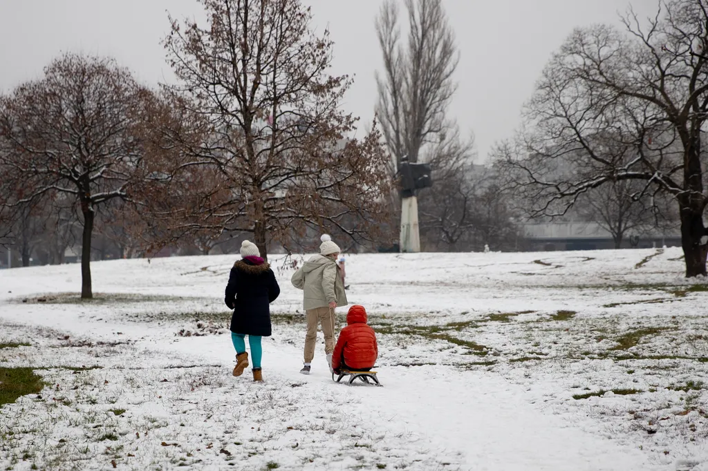 Havazás Havas Budapest Hó Tél  2021.12.05. 