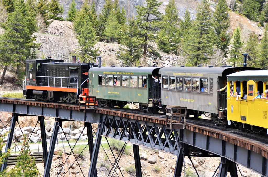 A világ legveszélyesebb vonatútjai, Georgetown Loop Railroad, Colorado 