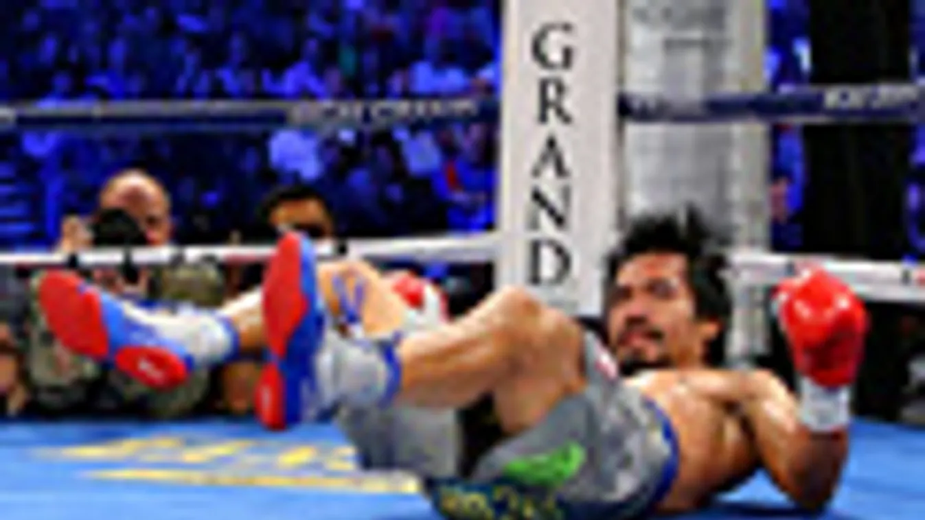 Juan Manuel Marquez kiütötte Manny Pacquiaot a las vegasi bokszgálán