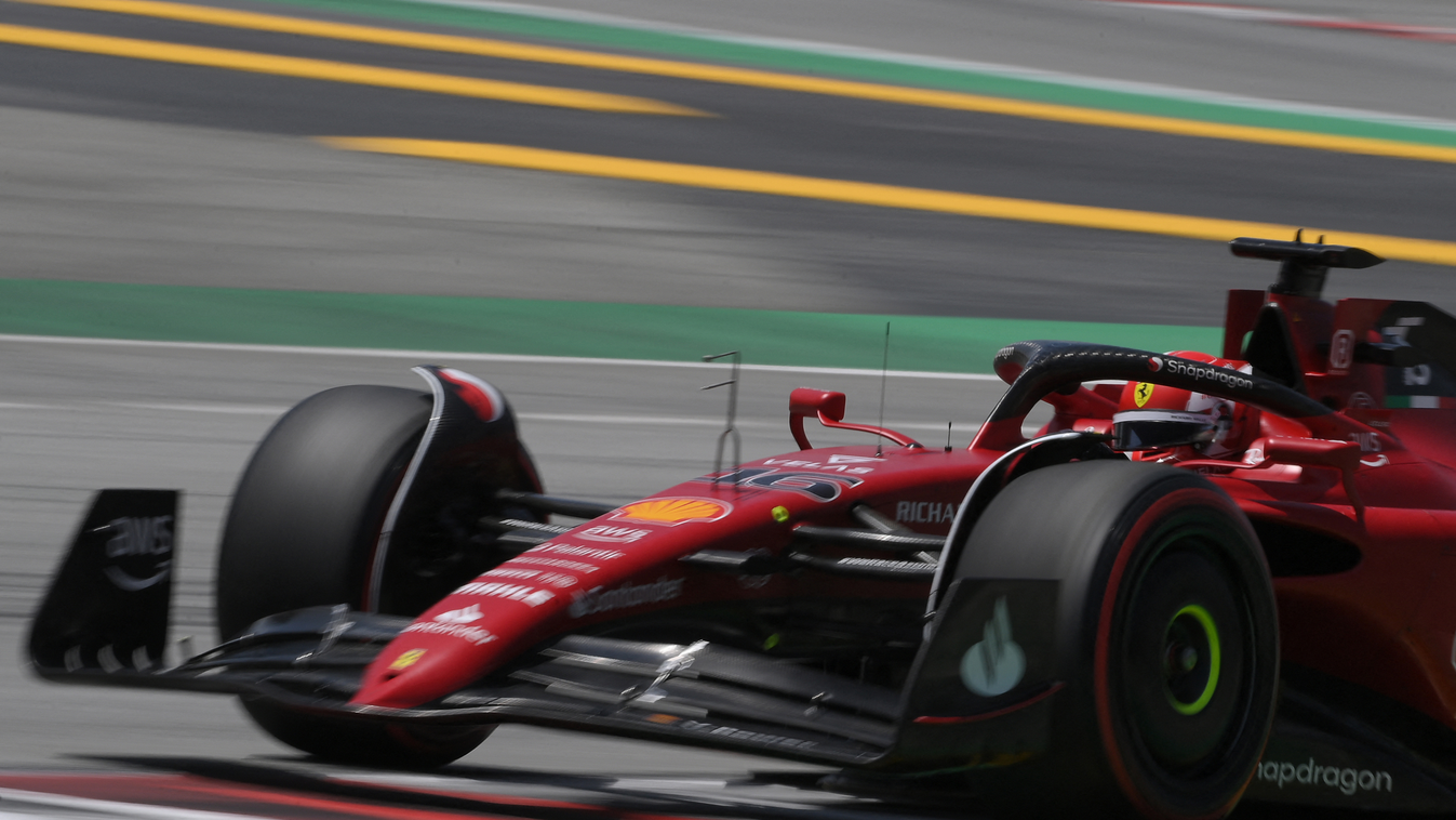 Forma-1, Charles Leclerc, Ferrari, Spanyol Nagydíj 2022, szombat 