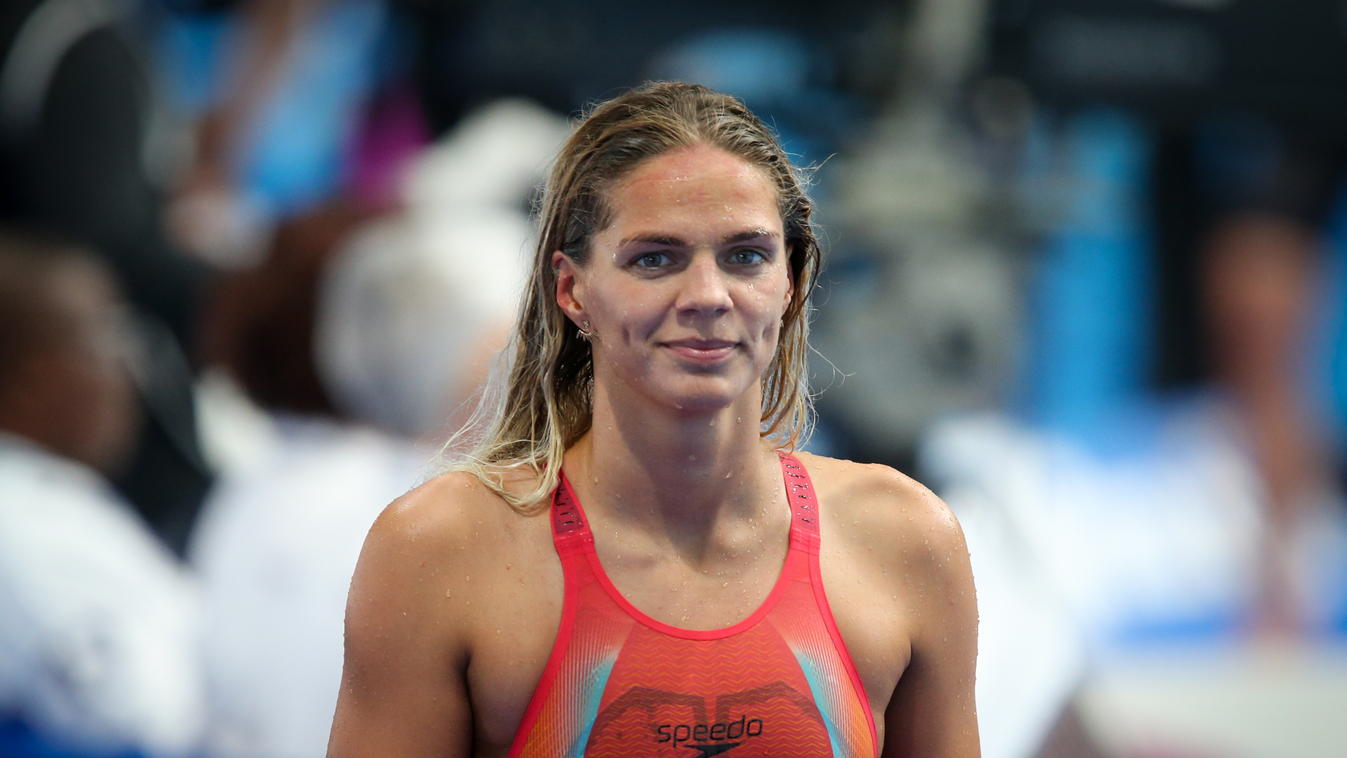 Budapest 2017 FINA World Championship - Day 14 Yuliya Efimova (RUS) ADULT Aquatic Sport Arts Culture and Entertainment Budapest Butterfly Stroke Day 14 FINA FINA World Championships Facial Expression Final Round HORIZONTAL Hungary One Person People Photog