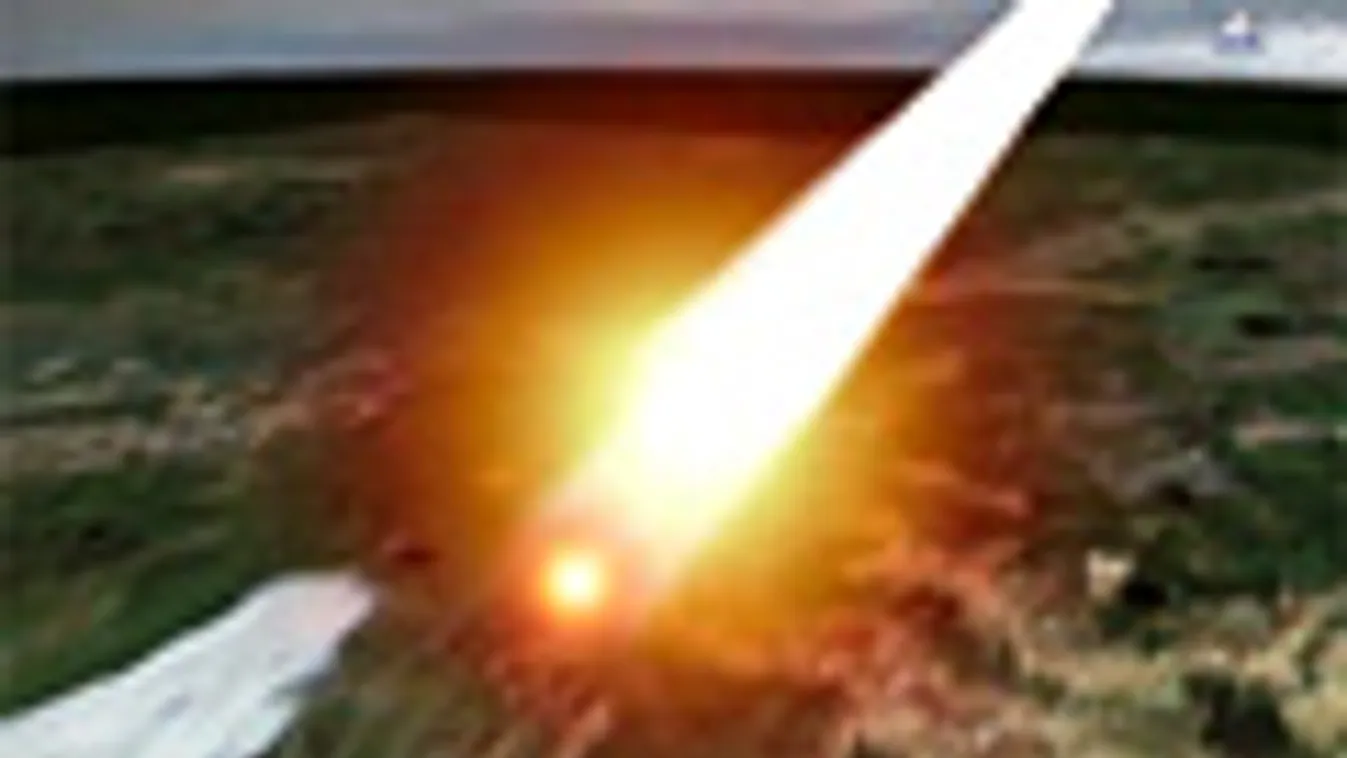 Az orosz meteor röppályája, kép a videóhoz