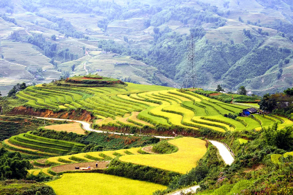 Mesés képeken a vietnámi Sapa teraszos rizsföldjei, galéria, 2023 