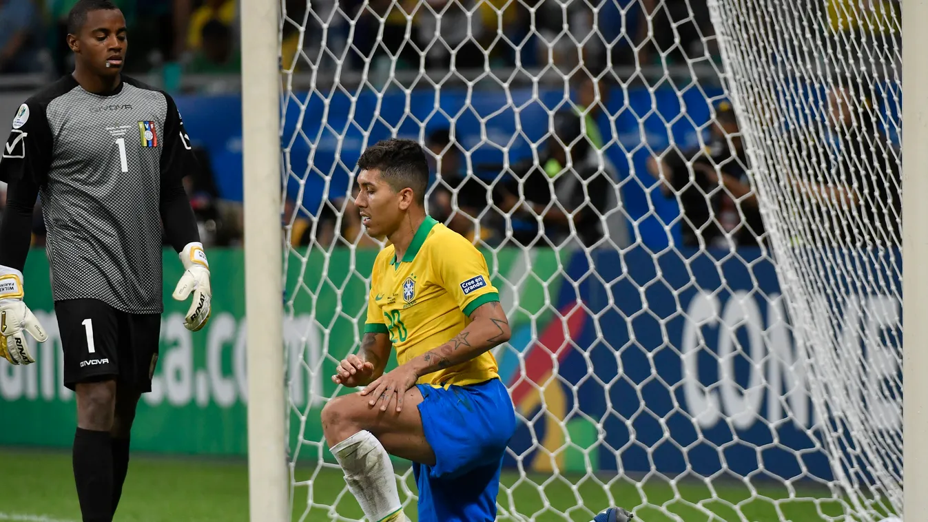 Partida entre Brasil e Venezuela válida pela segunda rodada do Grupo A da Copa América 