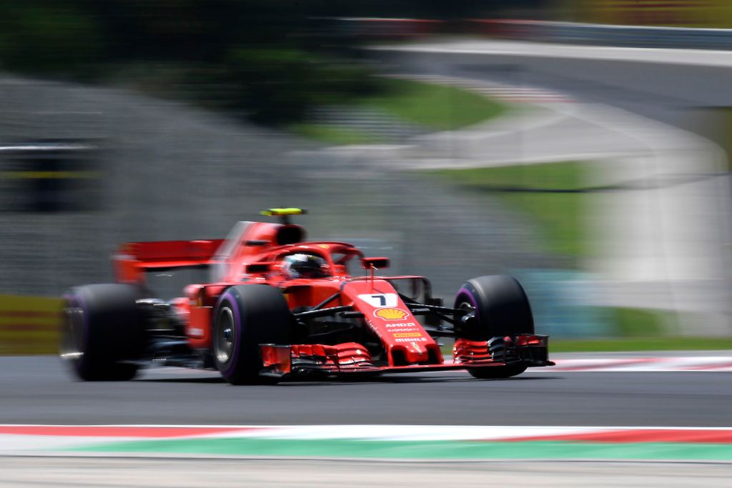 A Forma-1-es Magyar Nagydíj szombati napja, Kimi Räikkönen, Scuderia Ferrari 