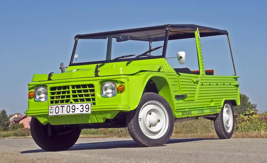 Citroen Méhari (1974) veteránteszt 